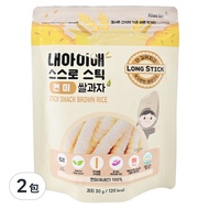 Naeiae 幼兒米餅棒  糙米風味  30g  2包