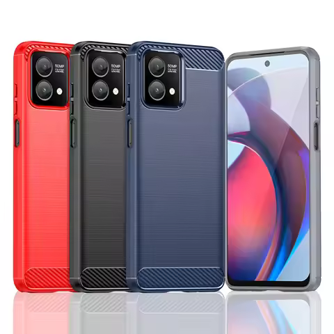 For Cover Motorola Moto G Stylus 5G 2023 Case For Moto G Stylus 5G 2023 Silicon Carbon Fiber Case Fo