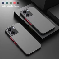 Case Redmi 13C 4G / POCO C65 เคสกันกระแทก ปุ่มสีผิวด้าน เคส