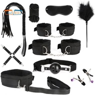 10 Pcs BDSM Leather Bondage Sets Adult  Toys for Women and Couples