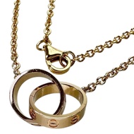 CARTIER/Cartier Baby Love necklace in 18K pink gold, 6.7g, 44.0cm, for women [pre-owned]