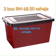 3box RM68 only38L Century Storage Box no wheels