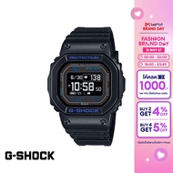 CASIO นาฬิกาข้อมือผู้ชาย G-SHOCK รุ่น DW-H5600-1A2DR วัสดุเรซิ่น สีดำ