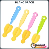 [BS] Bottle Sponge Brush Nipple Brush Baby Milk Cleaning Botol Susu Avent Pigeon Washing Cleaner Ram