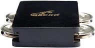 GECK04-TAP Cajon盒式鼓鈴手打擊樂器配有四個鈴GECKO GK04-TAP Cajon Box Drum Bell Companion Accessory 4-Bell For Hand