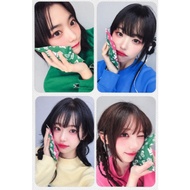 K-IDOL QWER 12.1 Final Fansign Entry Event Exclusive  Official Photocard Set – 4 Cards
