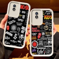 G-34 ACDC Casing for VIVO V30 Y02 Y02a V30E Y02t Pro 5G Black and white