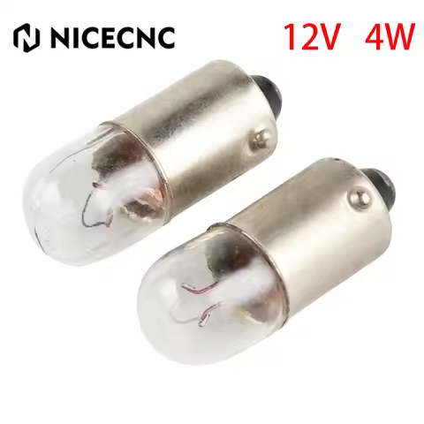 2PCS 12V 3.4W Tachometer Speedometer Light Taillight Bulbs For Honda CB175 CB200 CB350 CL175 CL200 C