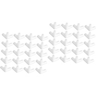 20pcs Canopy Tent Fittings Plastic Tee Tent Pole Connectors for Patio Gazebo, Sunshade