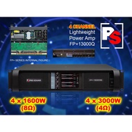 PS Pro Sound Stage Audio FP+13000Q Professional Power Amplifier (1600Wx4) 8ohm Light Weight Power Am