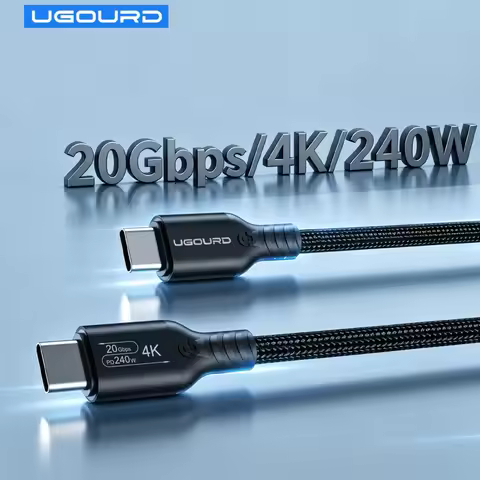 USB3.2 Gen2x2 20Gbps Full Feature USB C to C Cable PD3.1 240W Fast Charging 4K60Hz 0.2m 0.5m 3m 5m C