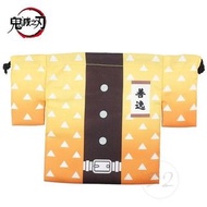 鬼滅之刃 鬼滅の刃 日版 衣服 造型 手抽 索繩袋 收納袋 儲物袋 小物袋 惡魔殺手 (我妻善逸)