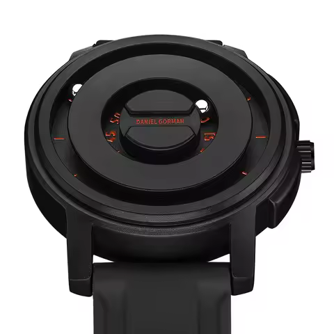 DG 0118 Quartz Watch Fashion Personality Creative Magnetic Ball Rotating Design Watch Waterproof EUT