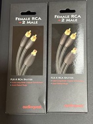 Audioquest FLX-X RCA 分插線 (2條)