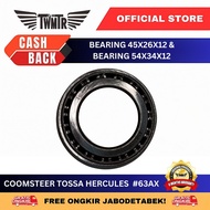 TWMTR 63.AX - BEARING 45X26X12 AND BEARING 54X34X12 TOSSA HERCULES COMPOSITE/