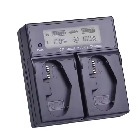 LP-E4 LP E4 LPE4 Battery Charger LCD Dual Fast Charger for Canon EOS 1D Mark 3 III 1DX Mark 4 IV 1DX