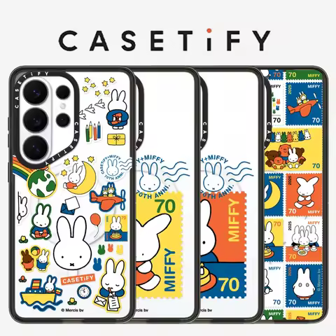 CASETiFY Miffy Rabbit Cartoon Series Magnetic Drop-proof Case for Samsung Galaxy S23 S24 S25 S26+ Ul