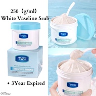 White Vaseline Scrub Body Scrub Badan Scrub Peeling Cream Chicken Skin Moisture Skin Whitening 白凡士林 身体磨砂膏