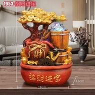 【Ready Stock】2024 Transfer Feng Shui Balloon Flowing Water Fountain Ornaments Fortune Decorations Home Decoration Company Good Luck Feng Shui Decorations