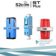 SC-SC Female LC-LC Female 3dB 5dB 7dB 10dB Fixed Type Fiber Optic Attenuator Flange Type Optical Att