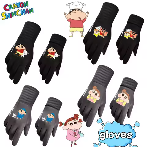Crayon Shin-chan Nohara Shiro Nohara Himawari creative minimalist printed student autumn winter outd