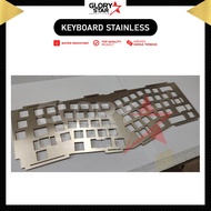 plat keyboard mekanikal stainless/kuningan/aluminium|cutting plat - extra size