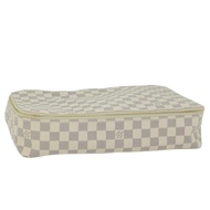 路易威登 Damier Azur Cube De Langemont GM 化妝包 LV 正品 64139A