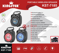 KST-7185 KINGSTER 3 inchs  Wireless Bluetooth Portable LED Speaker