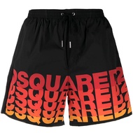 Dsquared2 Brand Mens Summer Casual Shorts Mens Fashion Loose DSQ Print Beach Swimming Shorts Outdoor