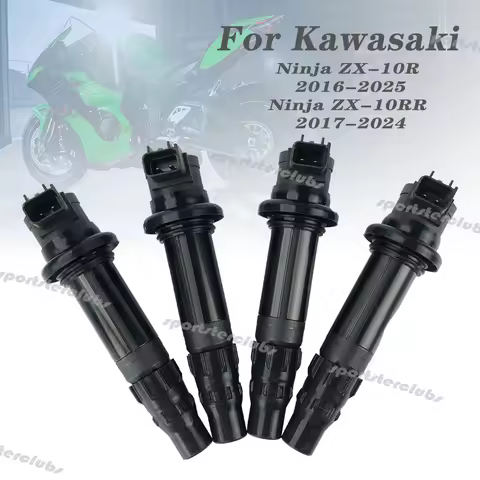 1 or 4 PCS Motorcycle Ignition Coil For Kawasaki Ninja ZX-10R 2016-2025 ZX 10R ZX10R 2017 2018 2019 
