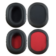 Star✨2PCS Square Oval Headphone Earpads Replacement Soft Leather Memory Foam Ear Pads Cushion Cover 80X60/85x65/90x70/95x75/100x80/100x85/105x90/110x90mm