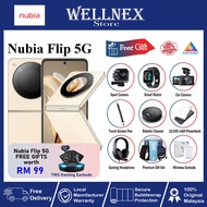 Nubia Flip 5G (20GB(8+12) 256GB) Original Nubia Warranty Malaysia