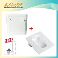 Bathroom Toilet Ceramic Squatting Pan Toilet Bowl Cangkung