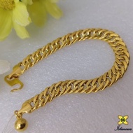 ISTIMEWA 916 Gold Hollow Bracelets // Rantai Tangan Berongga Emas 916 (2.72g-4.68g)