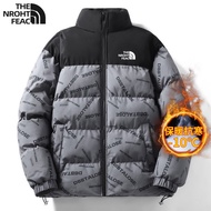 ✈๑แบบไดนามิก North Face เสื้อขนเป็ด2022ชายฤดูหนาวใหม่หนาอบอุ่นคอตั้งเย็บ Breadcoat แจ็คเก็ต