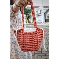 Nightfall Tote Bag/Handmade Bag/Korean Bag/Crochet Bag