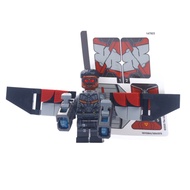 Pearbrick |instock| Falcon New 2025 with Stickers From Set 76323 | Marvel Authentic 1