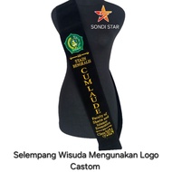 Cum Laude Graduation Sash - Plain Graduation Sash