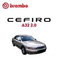 BREMBO Front Brake Pads (1 set) - Nissan Sylphy B17T Cefiro A32 2.0 Cefiro A33 2.03.0 Z33 3.5 VQ35DE