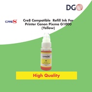 CRE8 COMPATIBLE  REFILL INK FOR PRINTER CANON PIXMA G1000 G2000 G3000 G4000 INK TANK ( YELLOW )