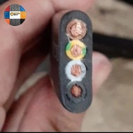 H07VVH6-F 4X4 Sqmm 750V Meter (Flat Lift Elevator Cable Flat/ 4x4mm Cable)