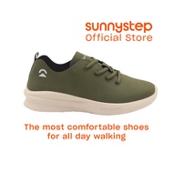 Sunnystep - Balance Runner - Sneakers in Olive - Most Comfortable Walking Shoes