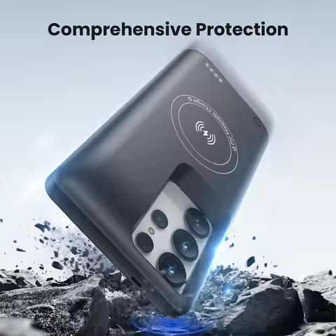 10000mAh Macsafe Charger Wireless Battery Charger Case for Samsung S22 S23 S24 S25 Ultra Plus Cover 
