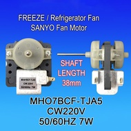 Universal Refrigerator Fridge Freezer Motor Fan For SANYO SHARP Fan Motor Kipas Peti Sejuk Peti Ais 