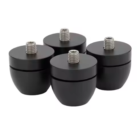 X12A-HIFI Audio Speakers Amplifier Chassis FE Ball Shock Absorber Foot Pad Feet Base Nail Spikes Sta