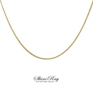 Saudi Gold 18K Japan Style Chain Necklace