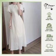 Emmi Dress Long Dress Fashion Long Waist Dress CHOCOPAI