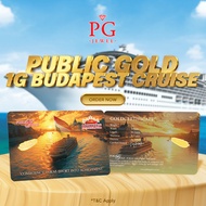 [New Launch] Public Gold Bullion Bar 1g (Au 999.9) - Budapest River Cruise