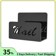 Mail Organizer Countertop Mail Holder Acrylic Mail Sorter for Desk Envelope Holder Letter Organizer 