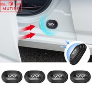 Chery 12Pcs New Car Door Shock Pad Anti collision Silicone Sticker Reduce Noise Cushion For Tiggo 4 